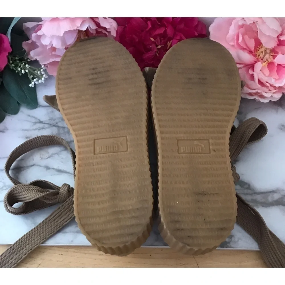 FENTY x PUMA Bow Lace Up Creeper Flatform Sandals​​​​​​​